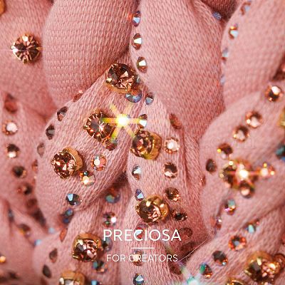 Камни preciosa® crystal hotfix с плоской основой Y-PRC-HSS12-30240-1