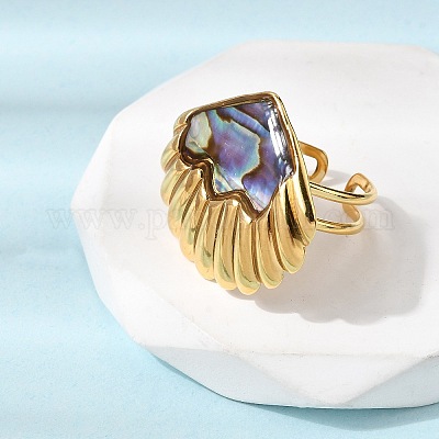 Регулируемые манжетные кольца из нержавеющей стали 304 RJEW-C149-01G-1