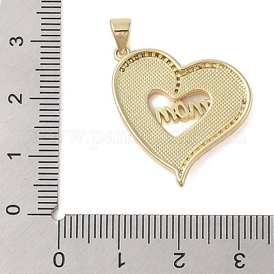 Латунные микропаве прозрачные подвески с фианитом KK-I712-51G-01-1