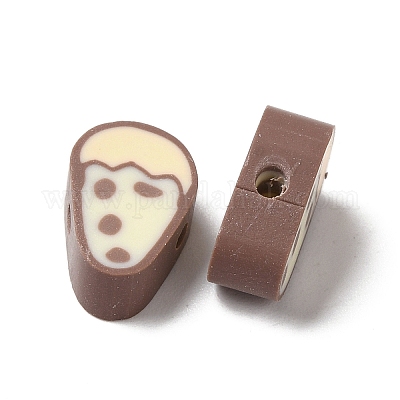 Бусины из полимерной глины  CLAY-H005-14-1