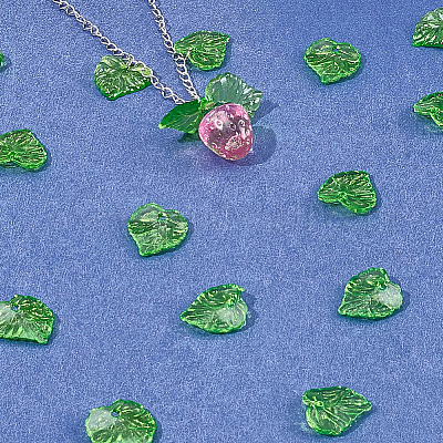 200шт прозрачные акриловые подвески TACR-SC0001-47-1