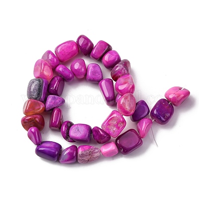 Природный агат бисер нитей G-RM241227-04-1