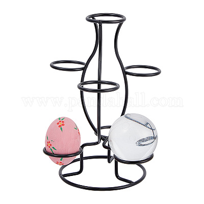 Железные подставки для пасхальных яиц с 7 слотом ODIS-WH0058-21B-EB-1