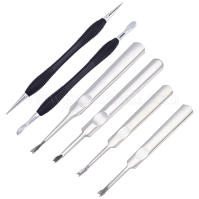 Wholesale BENECREAT DIY Stainless Steel Leather Sewing Craft Tools 