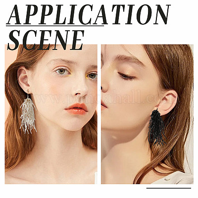 1692 шт. 8 вида стеклянных витых бусин SEED-GO0001-05A-1