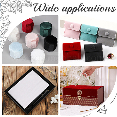 Самоклеящиеся бархатные обложки для книг длиной 1.1 метр. DIY-WH0491-88B-04-1