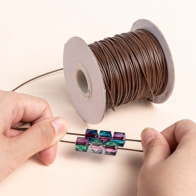 Корейские вощеные полиэфирные шнуры YC1.0MM-90-1