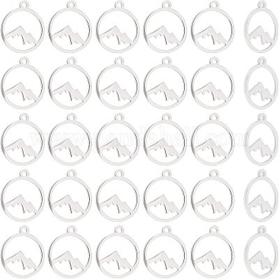 30 шт. подвески из нержавеющей стали 201 STAS-UN0034-41-1