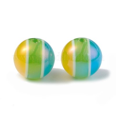 Непрозрачные акриловые бусины MACR-K330-25-1