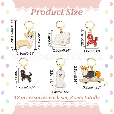 12 шт. HJEW-PH01638-1