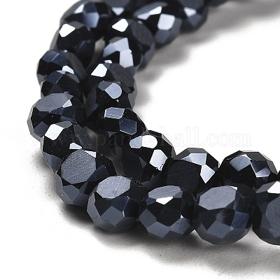 Гальванические стеклянные бусины EGLA-D028-18-1