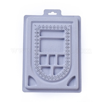 Пластиковые флокированные дизайнерские доски из бисера ODIS-L003-05-1