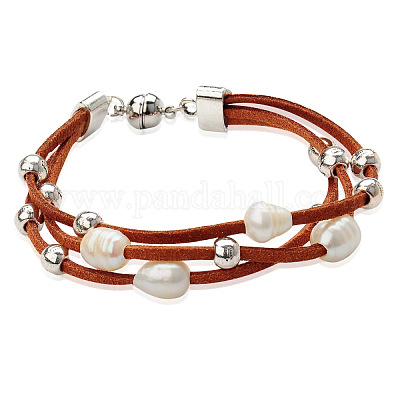 Мульти прядь браслеты BJEW-PJB344-1