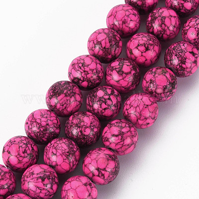 Естественной яшмы бисер нитей G-T132-034B-1