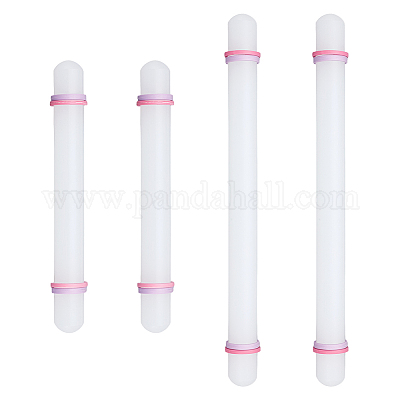 4 шт. 2 вида пластиковой скалки AJEW-OC0005-51-1