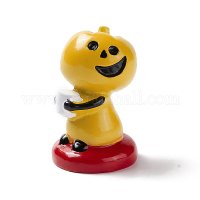 Хэллоуин тема мини смолы украшения домашнего дисплея DJEW-B005-02-1