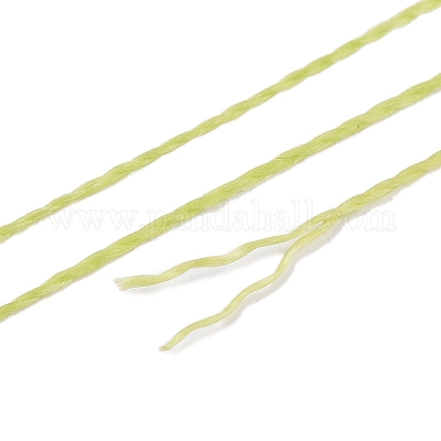 Круглые шнуры из вощеной хлопчатобумажной нити YC-T004-01A-22-1
