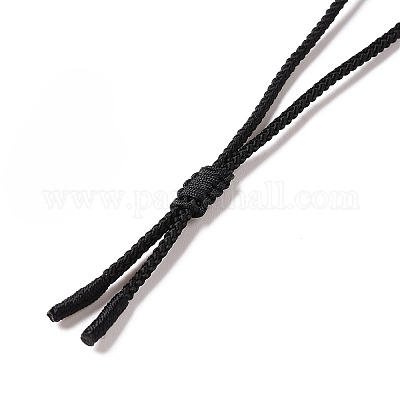 Ожерелье с кулоном в виде пули из драгоценных камней и нейлоновым шнуром для женщин G-A210-06-1