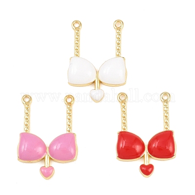 Латунь эмаль подвески&nbsp;KK-B167-03G-1