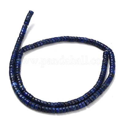 Natürlicher Lapislazuli Perlenstränge&nbsp;G-Z110-A16-2x4mm-1