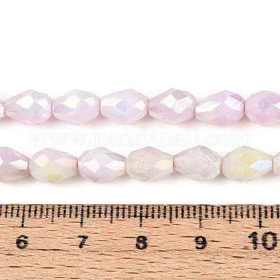 Антикоррозийные гальванические стеклянные бусины GLAA-T025-13A-08-1