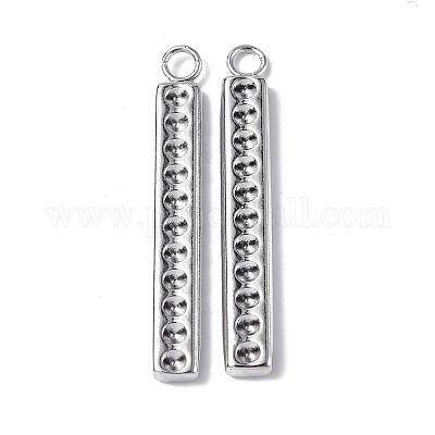 Подвеска-кабошон из нержавеющей стали 304&nbsp;STAS-C066-15P-1