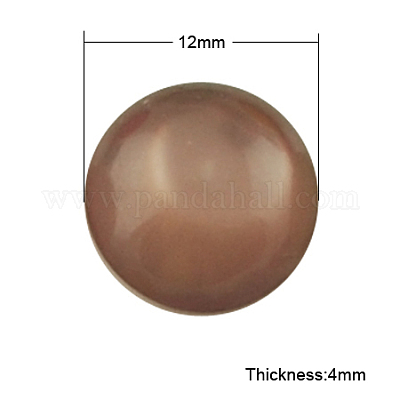 Кабошоны из смолы CRES-R062-12mm-17-1