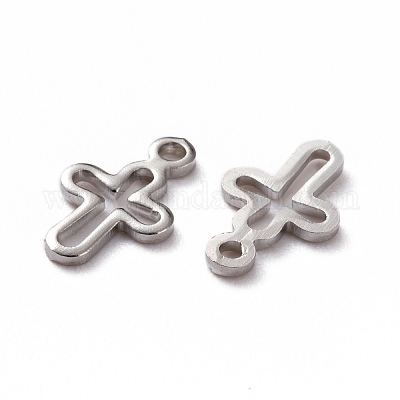 Латунные крошечные крестики KK-L205-10P-1