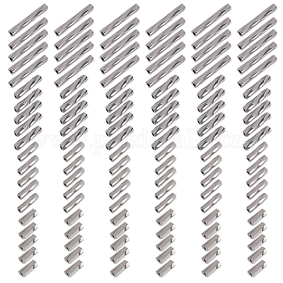 2000 шт. 4 вида стеклянных витых бусин SEED-GO0001-09C-1