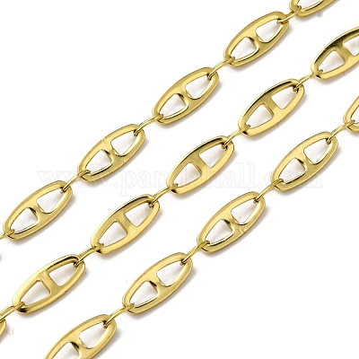 Овальные звенья цепи из нержавеющей стали 304 CHS-K023-07G-1