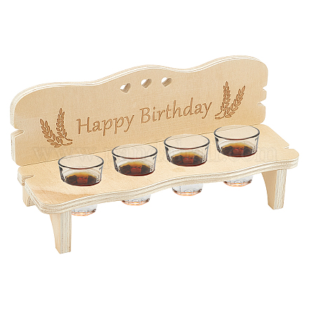 Деревянные многофункциональные витрины AJEW-WH0561-04A-1