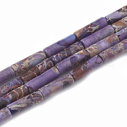 Синтетические имперские нитки из бисера яшмы G-S322-002B-1-1