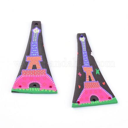 Handmade Polymer Clay Chandelier Components Links CLAY-S088-01-1