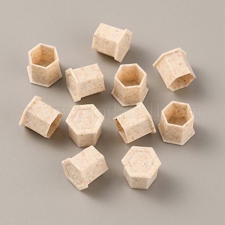 Разлагаемые чашки с чернилами для татуировки из пшеничной соломы&nbsp;FIND-WH0126-62A-1