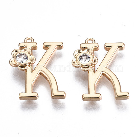 Brass Pendants KK-Q768-001G-K-1