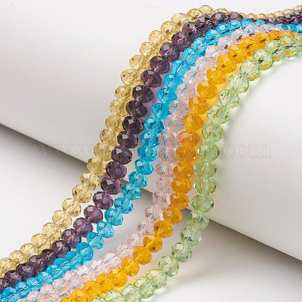 Chapelets de perles en verre EGLA-A034-T6mm-D-1