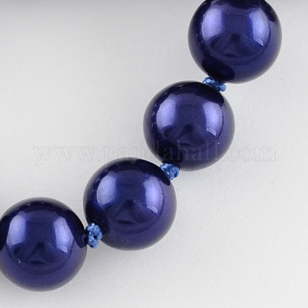 Chapelets de perles en coquille BSHE-R146-10mm-09-1