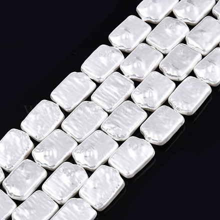 Brins de perles d'imitation en plastique ABS KY-N015-07-B01-1