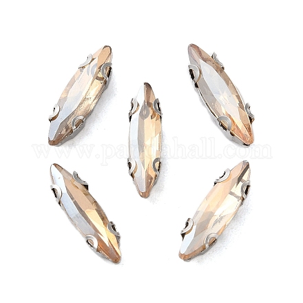 Конский глаз пришить стразами RGLA-L028-08E-03-1