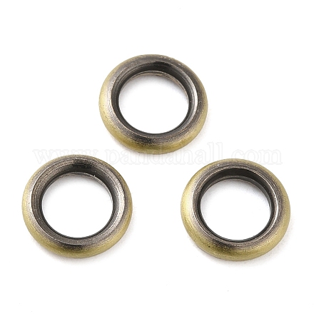 Латунные соединительные кольца в тибетском стиле KK-Q805-19AB-1