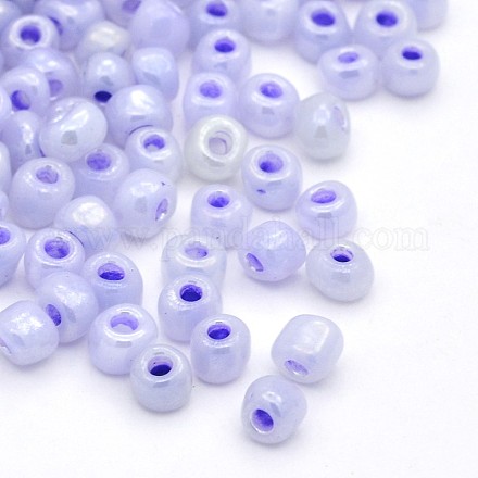 Perline artigianali fai da te 6/0 seme di vetro rotondo di ceylon X-SEED-A011-4mm-146-1