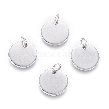 304 Stainless Steel Charms EJEW-L238-03D-P-1