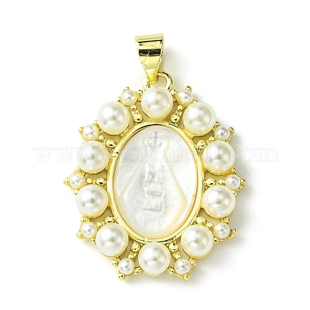 Кулоны из экологически чистой латуни KK-A204-02A-04G-1