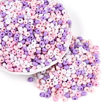 Непрозрачные акриловые бусины OACR-N150-05I-1