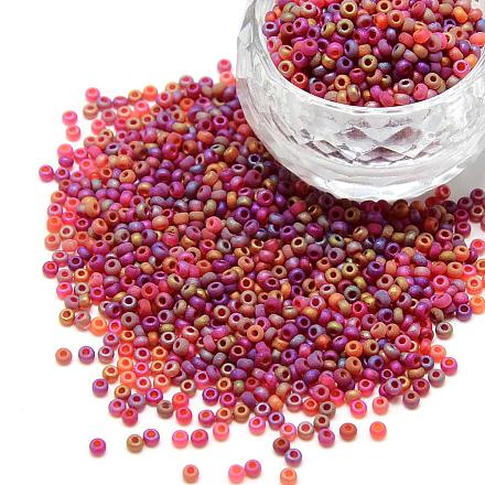 12/0 Grade A Round Glass Seed Beads SEED-Q010-M538-1