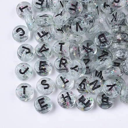 Perles en acrylique transparente X-TACR-Q101-03-1