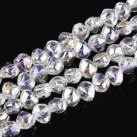 Гальванизируйте прозрачное стекло бисер нитей EGLA-N017-05A-A01-1