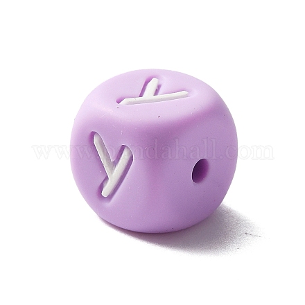 Силиконовые бусины&nbsp;LS-SIL-WH0008-18Y-1