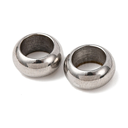 Бусины из нержавеющей стали rondelle 304 STAS-N020-01-10mm-1