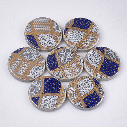 Handmade Porcelain Beads PORC-T002-47A-1